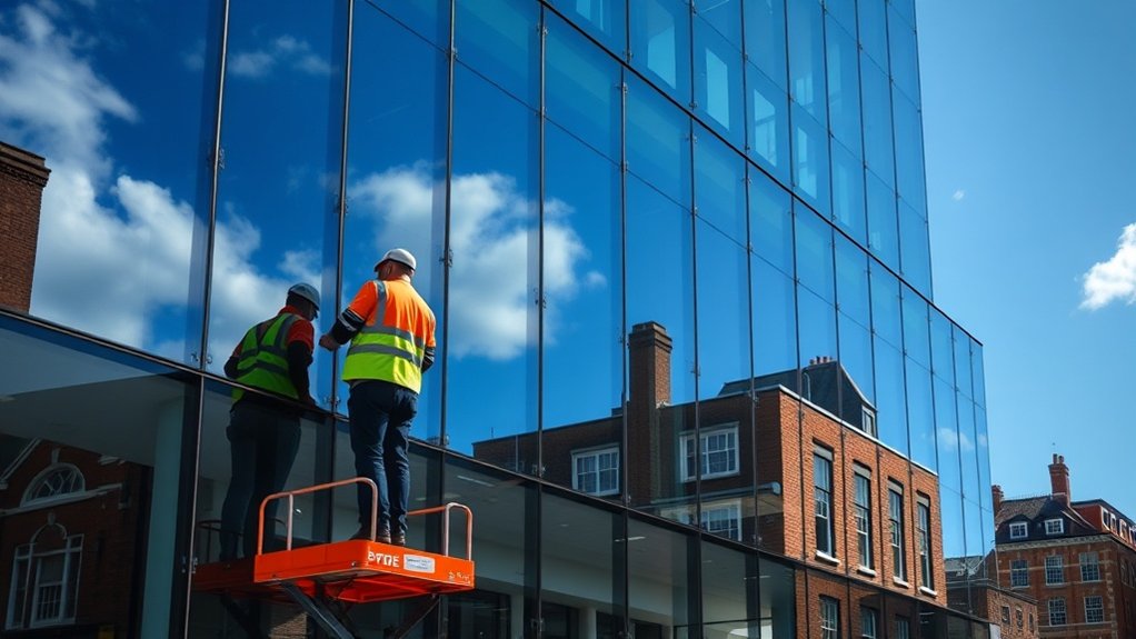 Commercial Glazing Eaton Square