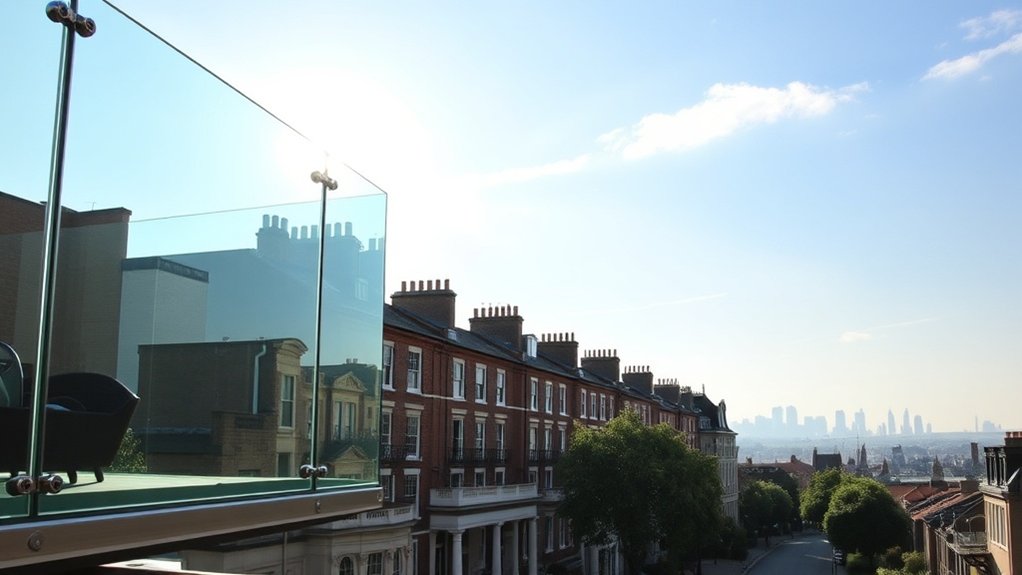 Glass Balustrades & Balconies Belgravia