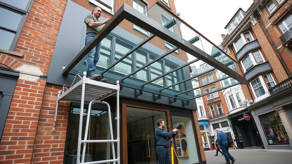 Shopfront Canopy Belgravia
