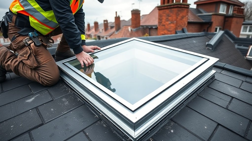 Skylight Installation Grosvenor Crescent