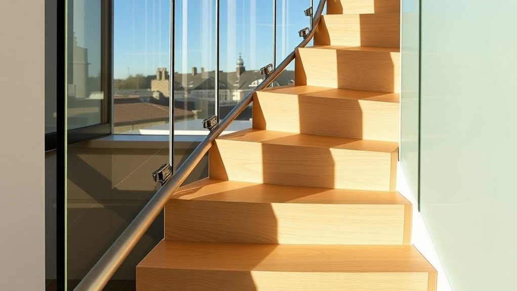 Staircase Glass Panels Belgravia