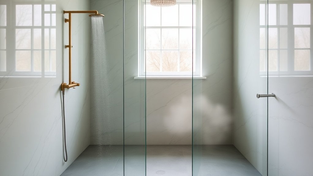 Wet Room Glass Panels Belgravia