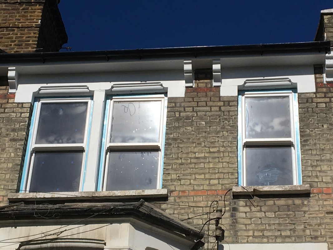 New uPVC sash windows fitted on Victorian terrace in Belgravia